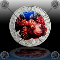 3 EVRO AVSTRIJA 2025 (MARINE LIFE - Scorpionfish) UNC
